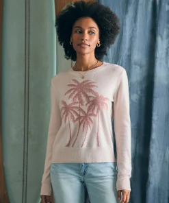 Best Palm Coast Cashmere Crew - Women Sweaters