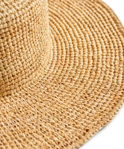 Outlet Raffia Packable Sun Hat - Women Swim