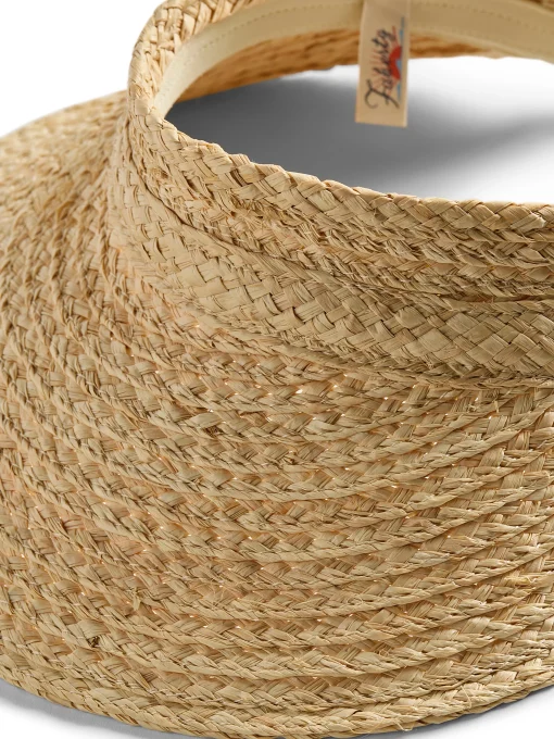 Sale Raffia Packable Visor - Women Swim|Hats