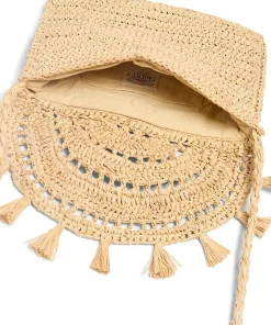 Hot Raffia Tassel Clutch - Women Swim|Bags