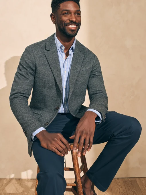 Best Reserve Twill Knit Blazer - Blazers