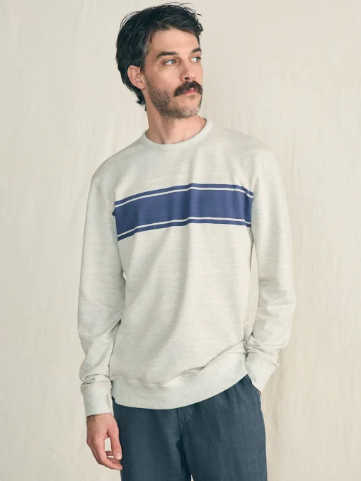 New Reversible French Terry Crew - Hoodies & Sweatshirts