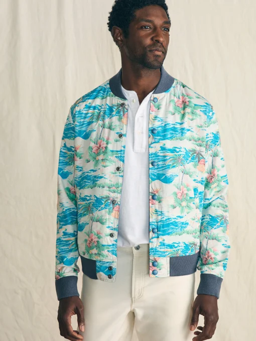 Hot Reversible Surf Shop Jacket - Jackets & Vests