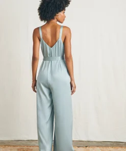 Online Sandwashed Silk Jumpsuit - Women Dresses|Overalls & Jumpsuits