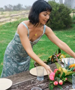 Discount Sandwashed Silk Slip Dress - Women Dresses