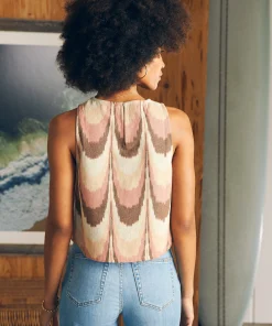 Clearance Shoreline Shell Top - Women Shirts & Tops