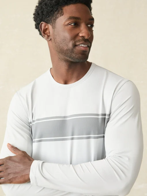 Outlet Shorelite Long-Sleeve Tech Tee - T-Shirts & Henleys