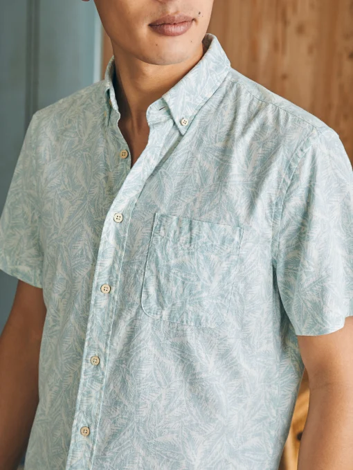 Fashion Short-Sleeve Breeze Shirt - Shirts
