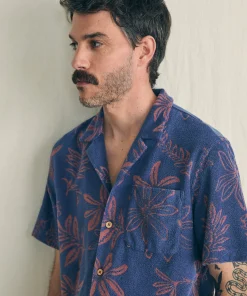 Online Short-Sleeve Cabana Towel Terry Shirt - Shirts