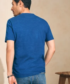 Outlet Short-Sleeve Indigo Pocket Tee - T-Shirts & Henleys