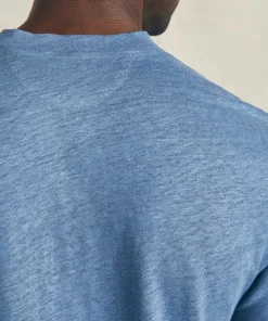 New Short-Sleeve Linen Henley - T-Shirts & Henleys