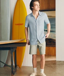 Hot Short-Sleeve Palma Linen Shirt - Shirts