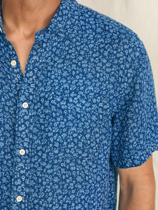 Online Short-Sleeve Palma Linen Shirt - Shirts