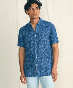 Online Short-Sleeve Palma Linen Shirt - Shirts