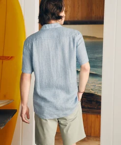 Clearance Short-Sleeve Palma Linen Shirt (Tall) - Shirts