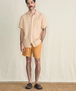 Hot Short-Sleeve Palma Linen Shirt - Shirts