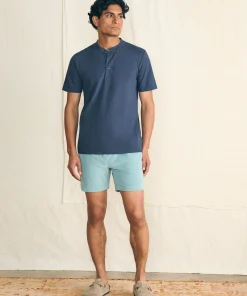 Outlet Short-Sleeve Sunwashed Henley - T-Shirts & Henleys