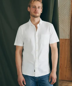 Best Short-Sleeve Sunwashed Knit Shirt (Single Pocket) - Shirts