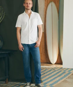 Best Short-Sleeve Sunwashed Knit Shirt (Single Pocket) - Shirts