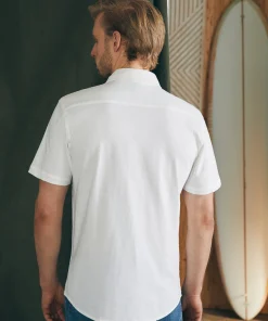 Best Short-Sleeve Sunwashed Knit Shirt (Single Pocket) - Shirts