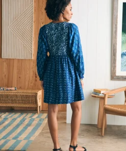 New Silk Blend Solstice Mini Dress - Women Dresses