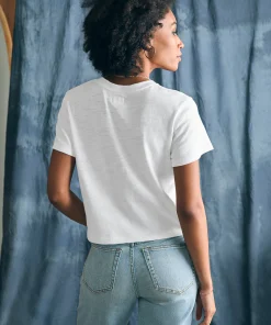 Clearance Steven Paul Judd Good Medicine Sunwashed Slub Tee - Women T-Shirts