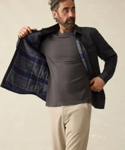 Fashion Stretch Blanket Lined CPO - Jackets & Vests