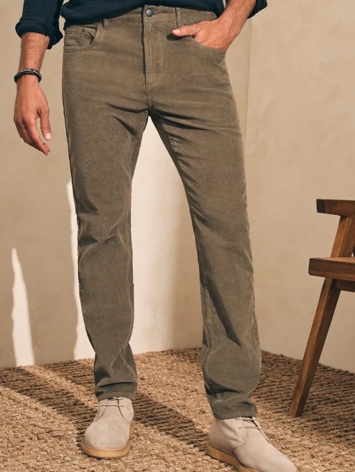 Clearance Stretch Corduroy 5-Pocket Pant (32" Inseam) - Pants