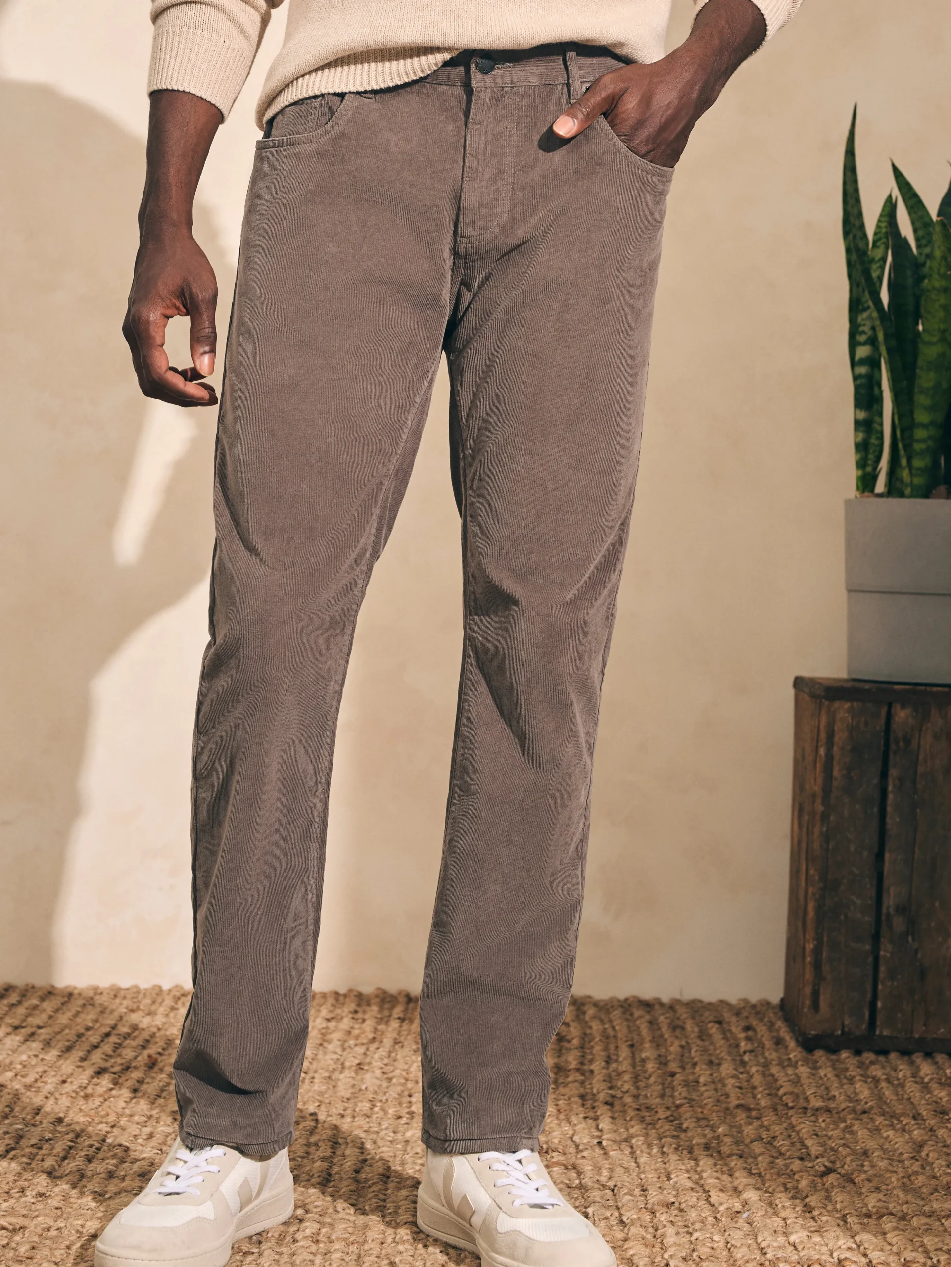 New Stretch Corduroy 5-Pocket Pant (32" Inseam) - Pants