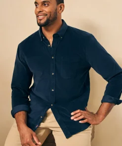 New Stretch Corduroy Shirt - Shirts