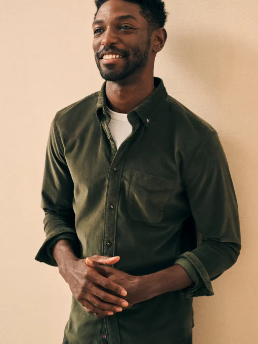 New Stretch Corduroy Shirt - Shirts