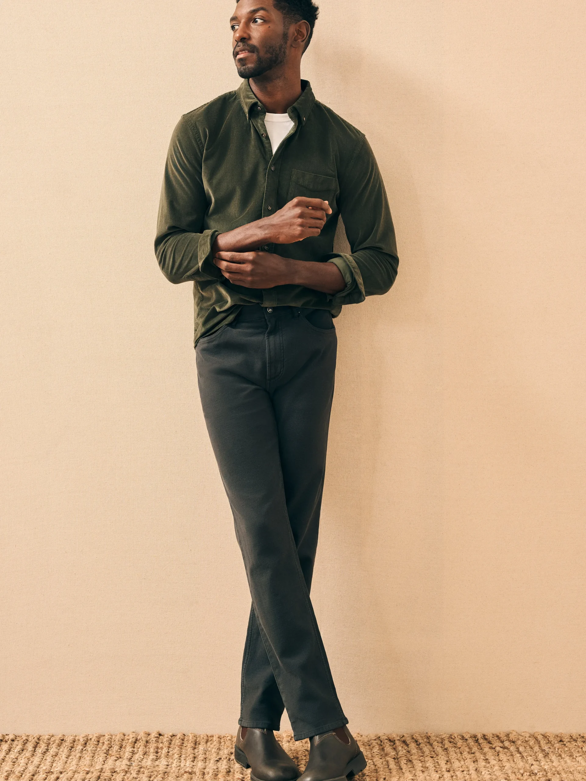 New Stretch Corduroy Shirt - Shirts