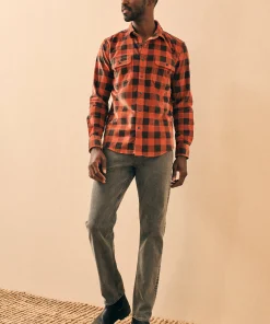 Hot Stretch Corduroy Work Shirt - Shirts