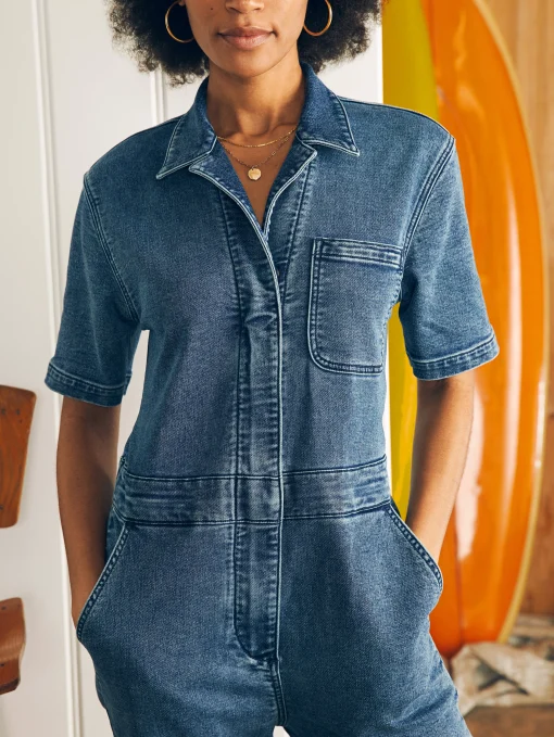 Online Stretch Terry Blythe Jumpsuit - Women Dresses|Overalls & Jumpsuits