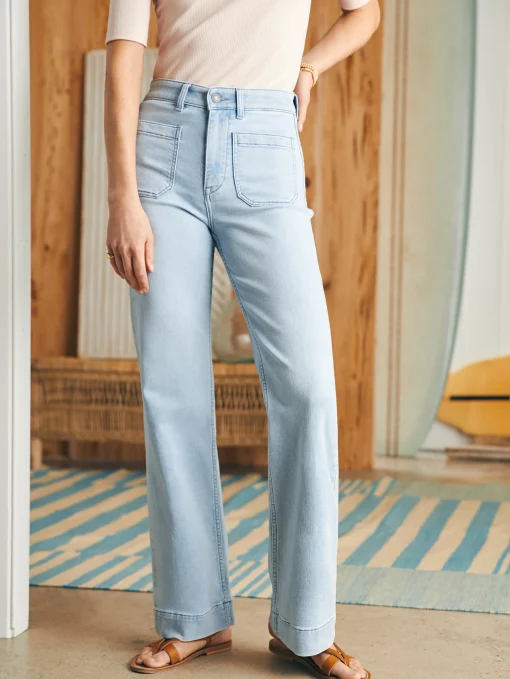 Best Stretch Terry Patch Pocket Pant - Women Pants|Jeans