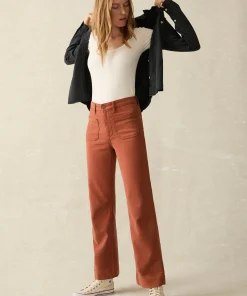 Best Stretch Terry Patch Pocket Pant - Women Pants