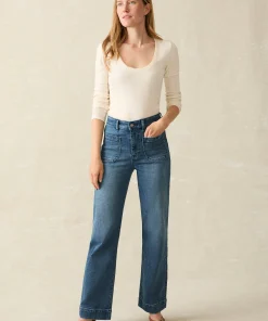 Sale Stretch Terry Patch Pocket Pant - Women Pants|Jeans