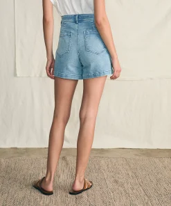 Hot Stretch Terry Patch Pocket Short - Women Shorts & Skirts