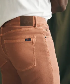 Sale Stretch Terry 5-Pocket Athletic Fit Pant (32