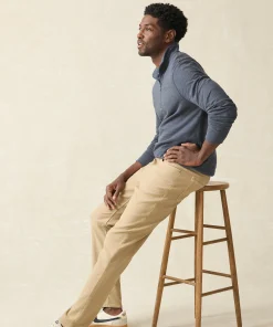 Hot Stretch Terry 5-Pocket Athletic Fit Pant - Pants