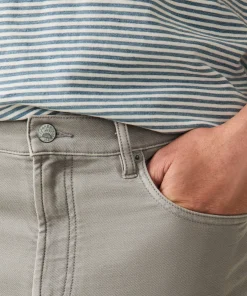 Discount Stretch Terry 5-Pocket Athletic Fit Pant - Pants