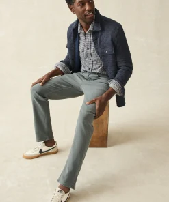 Fashion Stretch Terry 5-Pocket Athletic Fit Pant - Pants