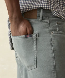 Fashion Stretch Terry 5-Pocket Athletic Fit Pant - Pants