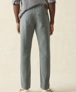 Fashion Stretch Terry 5-Pocket Athletic Fit Pant - Pants