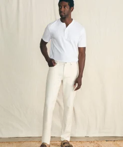 Fashion Stretch Terry™ 5-Pocket Pant (32