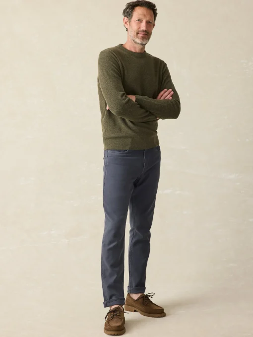 Fashion Stretch Terry 5-Pocket Pant - Pants