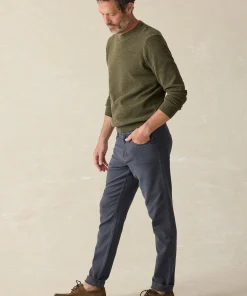 Fashion Stretch Terry 5-Pocket Pant - Pants