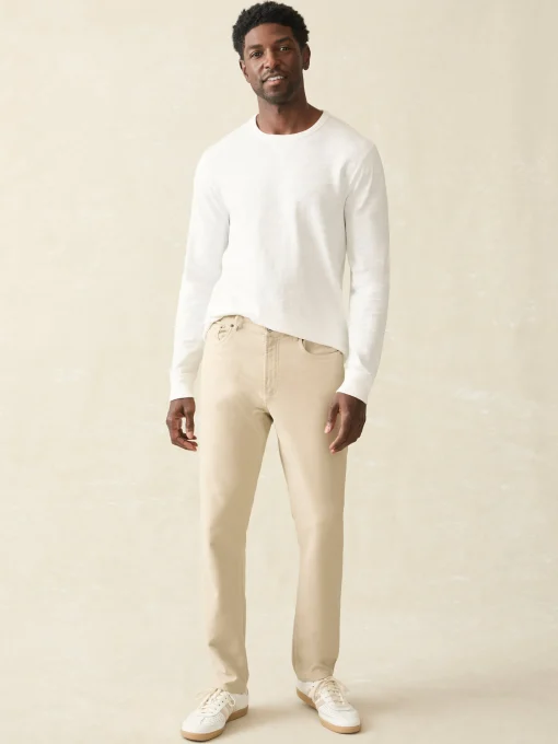 Discount Stretch Terry 5-Pocket Pant - Pants