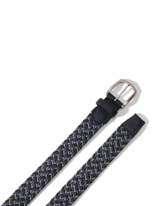 Fashion Stretch Woven Belt - Belts