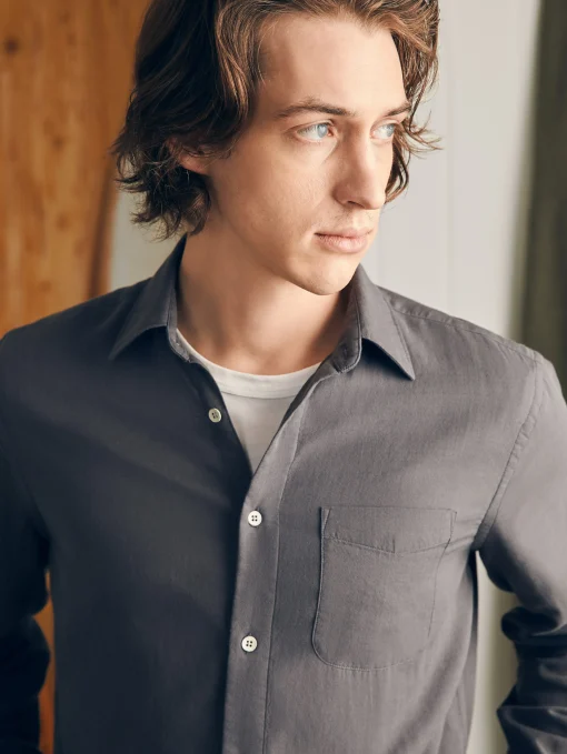 Discount Sunwashed Chambray Shirt - Shirts